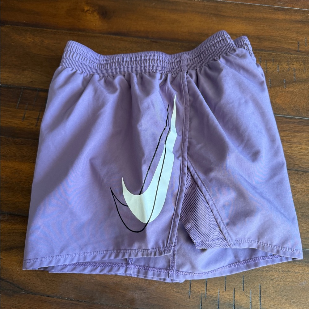 Nike Dri-FIT Running Shorts Women’s XL Purple Athletic Workout Shorts
